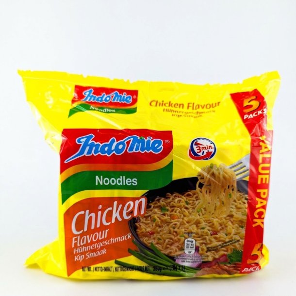 Indomie Noodles Chicken 5x75g.
