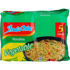 Indomie Noodles Vegetable 5x75g.