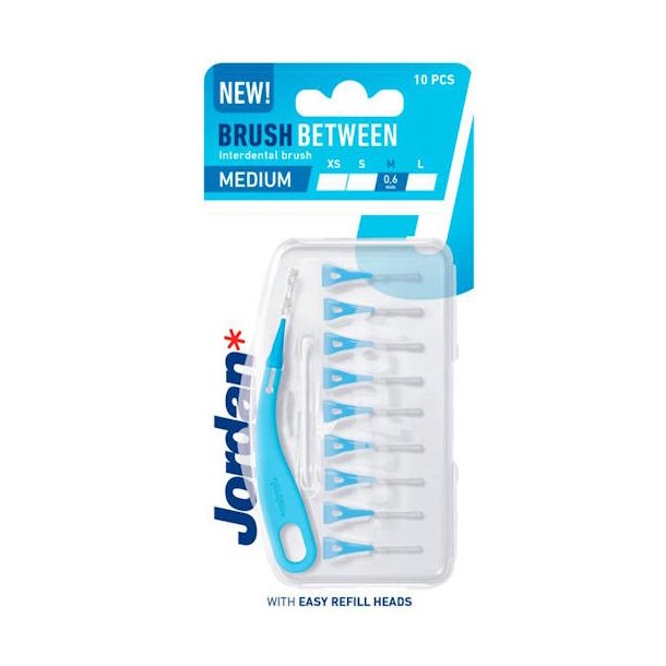 Jordan Brush Between Medium 10 stk.