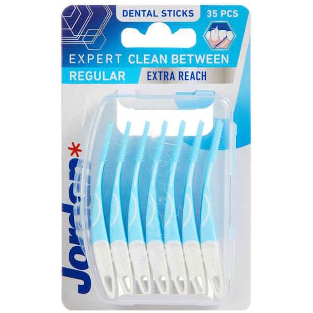 Jordan Dental Sticks Regular 35 stk.