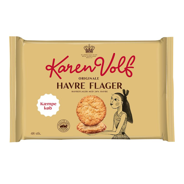 Karen Volf Havreflager 450g