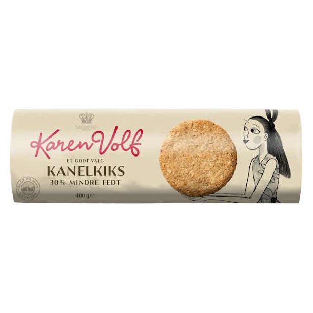 Karen Volf Havrekiks 30% Mindre Fedt 400 g