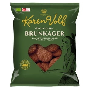 Karen Volf �kologiske Brunkager 165g