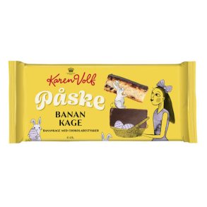 Karen Volf P�ske Banankage 150g