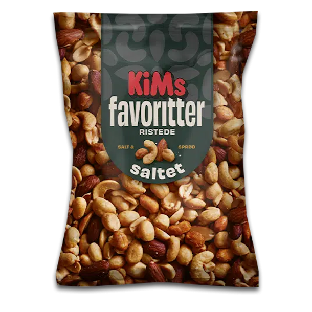 Kims Favoritter Ristede Saltet 230 g