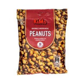 Kims Saltede Peanuts 450g
