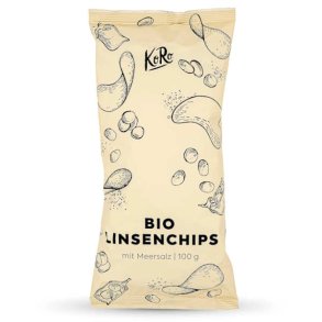 Koro �kologiske Linsechips 100g
