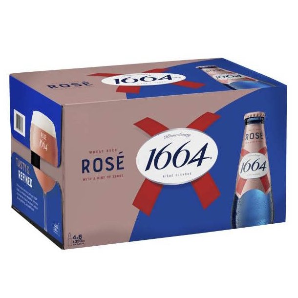 Kronenbourg 1664 Ros 24x0,33 L