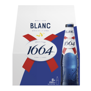 1664 Blanc 5,0% 6 X 25 cl + Pant