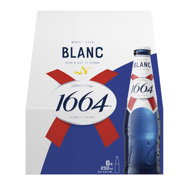 1664 Blanc 5,0% 6 X 25 cl + Pant
