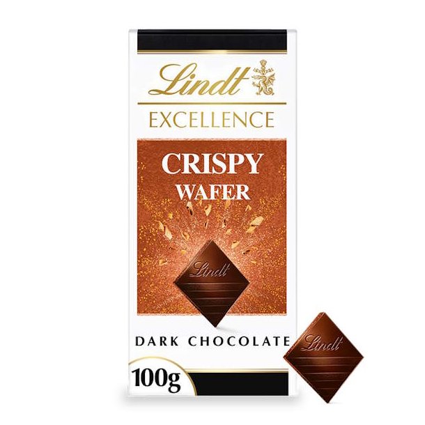 Lindt Excellence Crispy Wafer Dark 100g