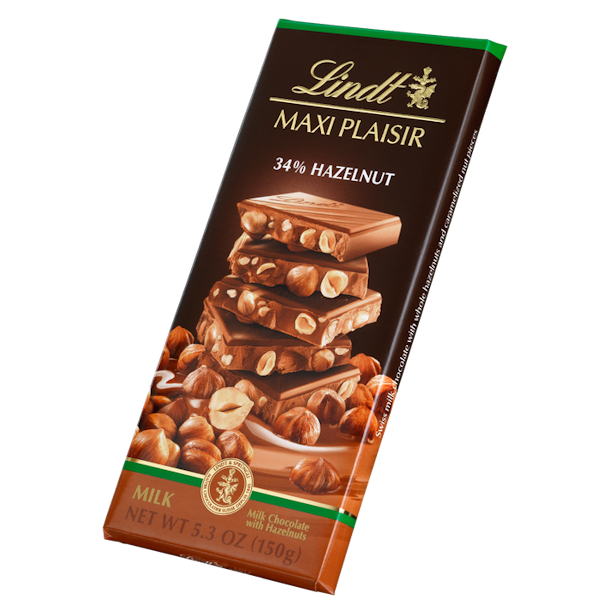 Lindt Maxi Plaisir Milk Hazelnut 150g