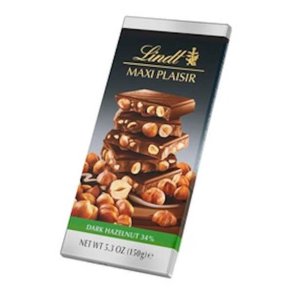 Lindt Maxi Plaisir Dark Hazelnut 150g