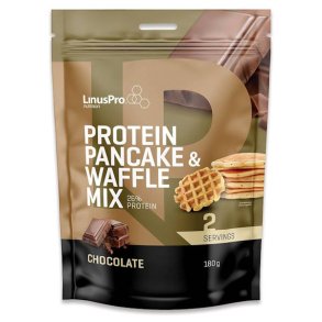 LinusPro Protein Pancake & Waffle Mix Chocolate 180g