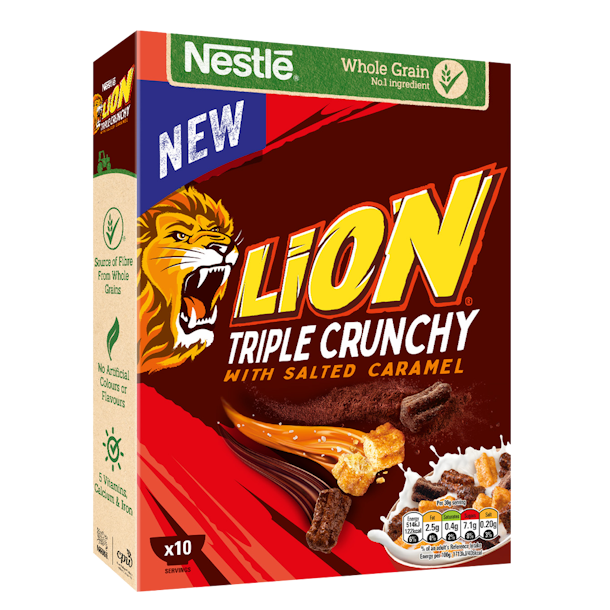Lion Triple Crunchy Morgenmad 300g
