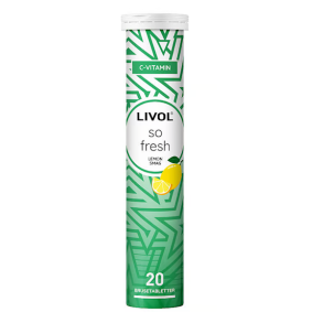 Livol So Fresh C-Vitamin Lemonsmag 20 Brusetabletter