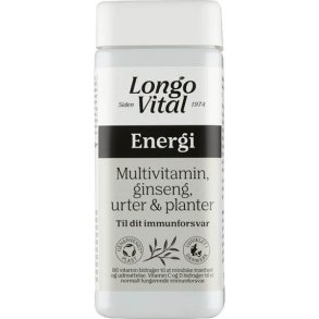 Longo Vital Energi Multivitamin 180 stk.