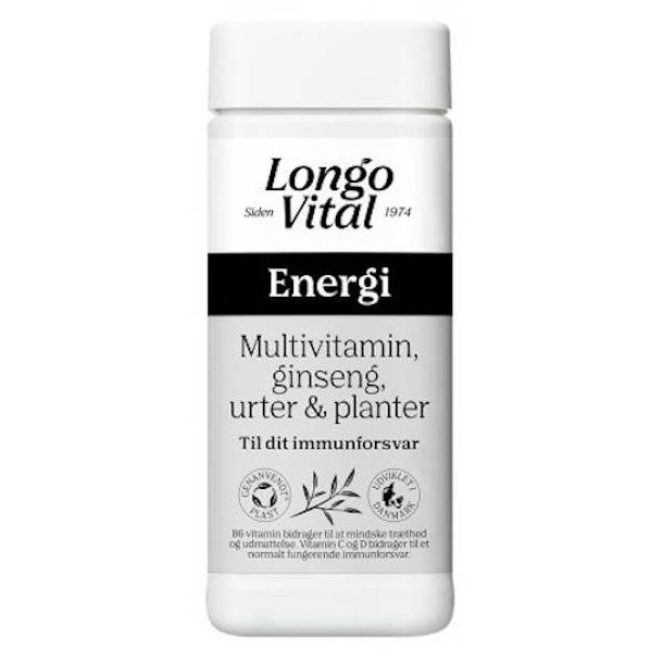 Longo Vital Energi 180 stk.