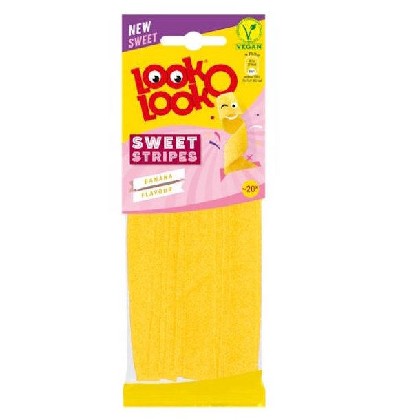 Look o Look Sweet Stripes Banana Flavour 90 g