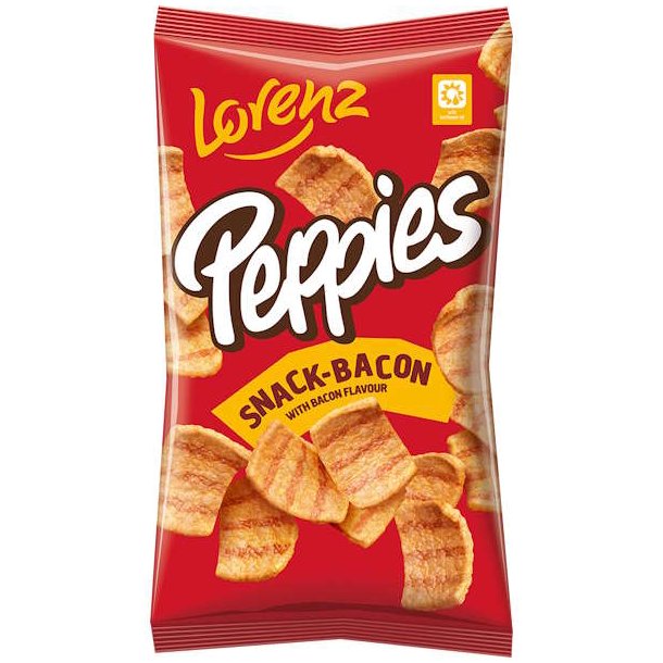 Lorenz Peppies Snack-Bacon 75g