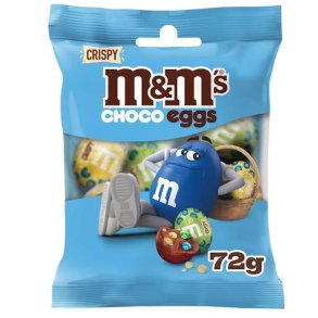 M&Ms Crispy Mini Eggs 72g