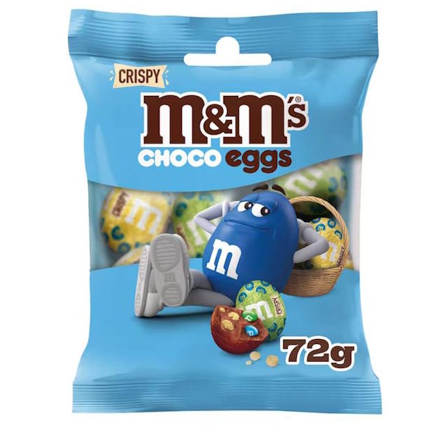 M&Ms Crispy Mini Eggs 72g