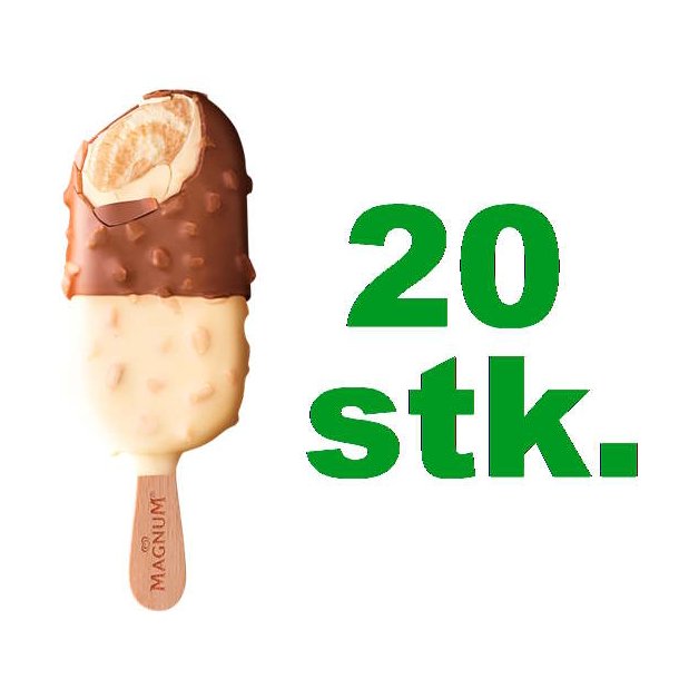Magnum Nocciola Remix - 1 HEL KASSE 20x85 ml