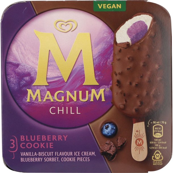 Magnum Chill Blueberry 3x90ml
