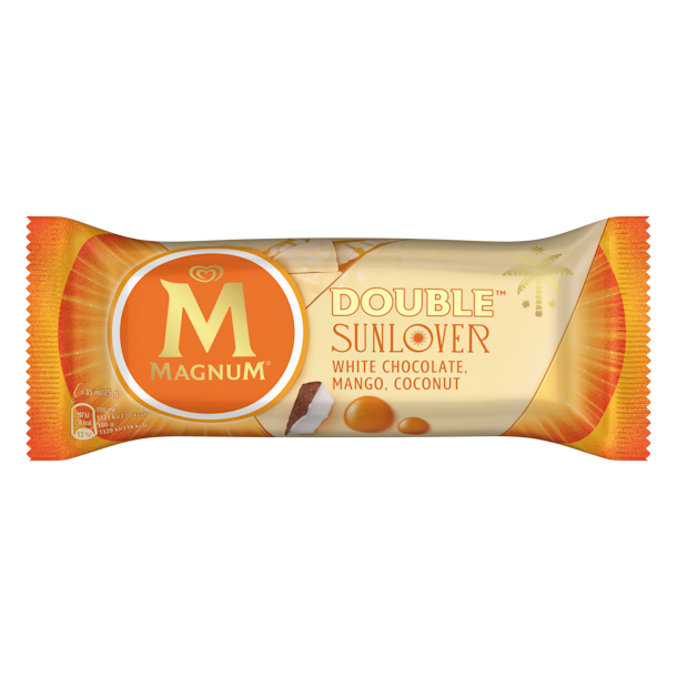Magnum Double Sunlover - 1 hel kasse 20x85ml