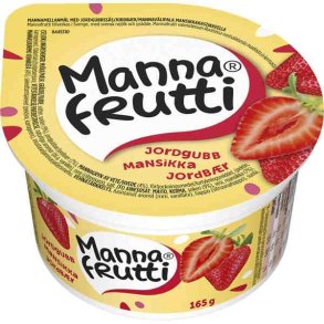 Manna Frutti Jordb�r 165g