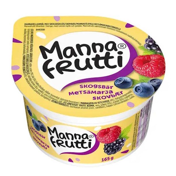 Manna Frutti Skovb�r 165g