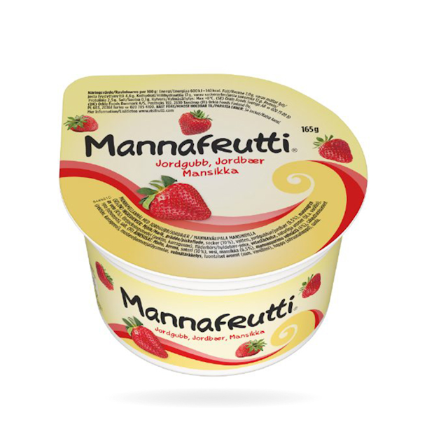Manna Frutti Jordb�r 165g