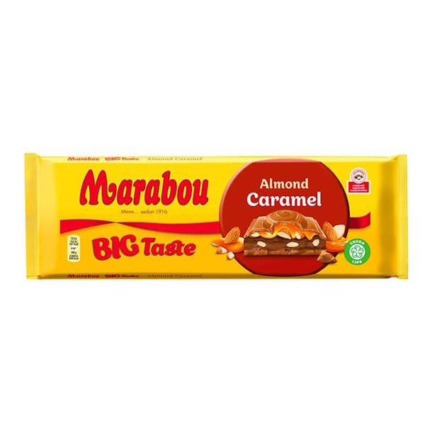 Marabou Big Taste Almond Caramel 300 g