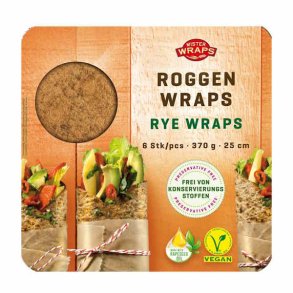 Mister Wraps Rug Tortilla 6 stk. 25 cm 370g