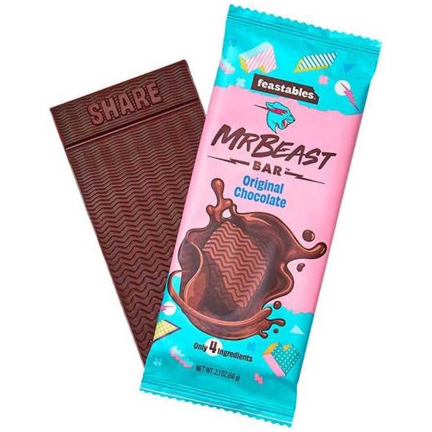 Feastables Mr Beast Bar Original Chocolate 60 g