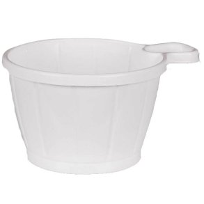 Multiline Engangs Plast Kaffekop Med Hank 50 stk.