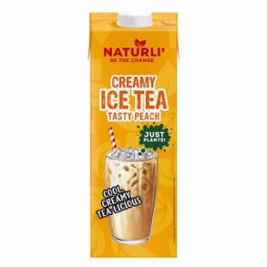 Naturli' Creamy Ice Tea Tasty Peach 1l