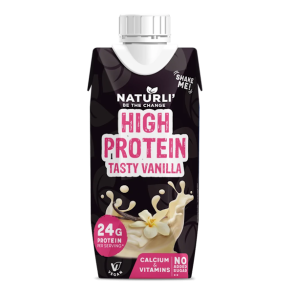 Naturli' High Protein Tasty Vanilla 0,33l
