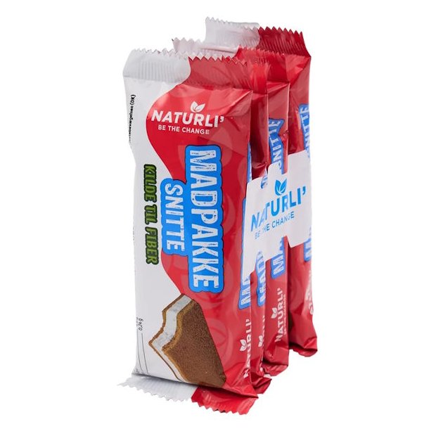 Naturli' Madpakkesnitte 4-pak