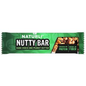 Naturli' Nutty Bar Dark Choco & Peanut Butter 40g