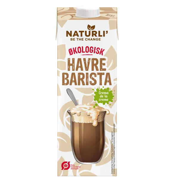 Naturli' kologisk Havre Barista 1l