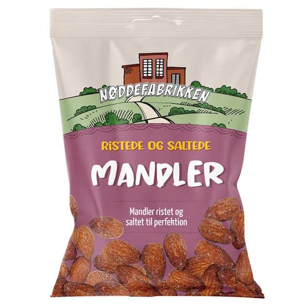 Nddefabrikken Ristede og Saltede Ndder 40 g