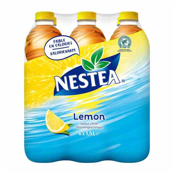 Nestea Lemon 6x1,5 l INKL. DANSK PANT P 18 KR.
