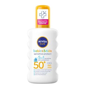 Nivea Sun Kids Sensitive Protect 5in1 Spray SPF 50+ 200ml