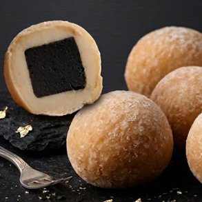 NoCrap Hvide Chokoladekugler Med Karamel og Lakrids 100g