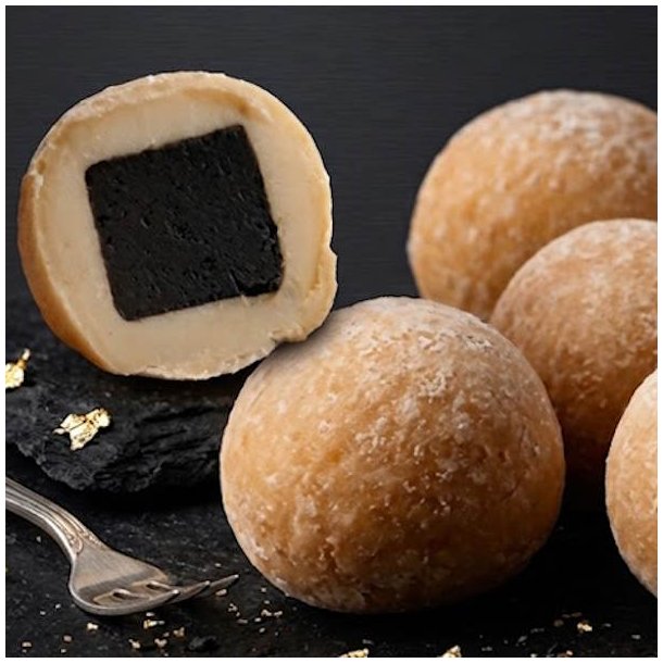 NoCrap Hvide Chokoladekugler Med Karamel og Lakrids 100g