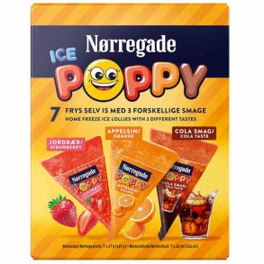 N�rregade Ice Poppy 7 stk. 469 g