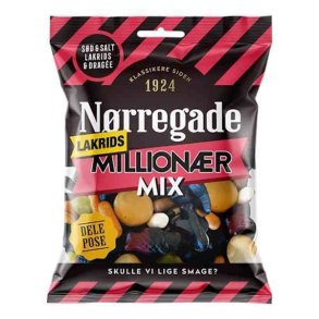 N�rregade Lakrids Million�r Mix 100g