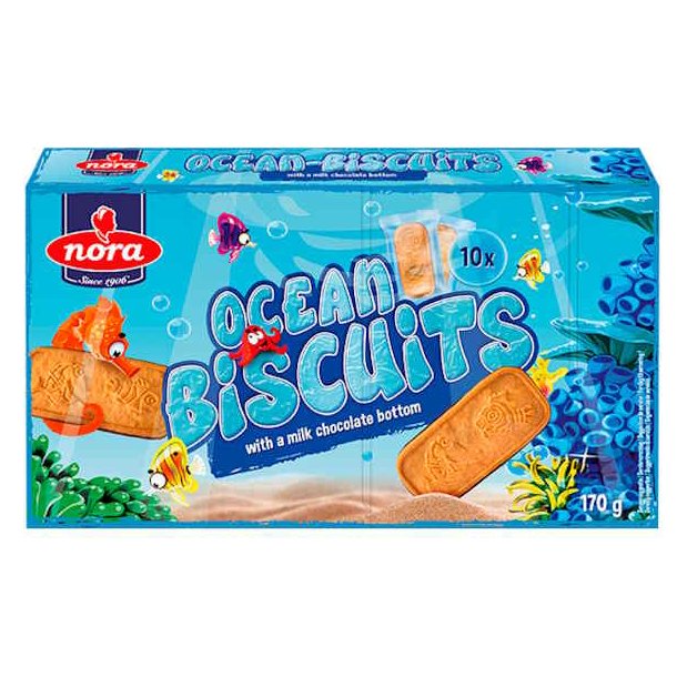 Nora Ocean Biscuits 170g