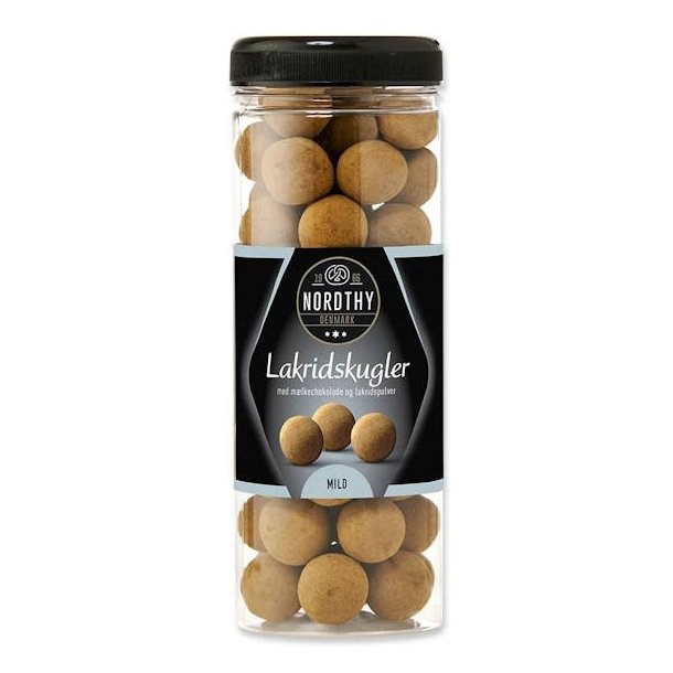 Nordthy Lakridskugler Mild 300 g